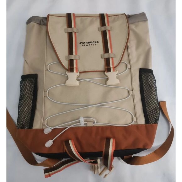 Starbucks Backpack Outdoor Hiking Daypack Travel Bag - Picture 1 of 4